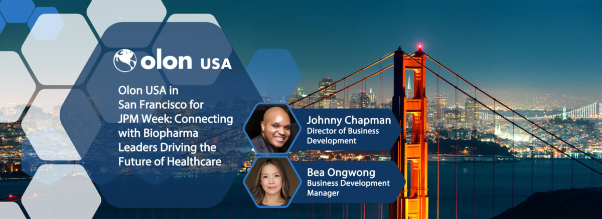 Olon USA in San Francisco for JPM Week: Connecting with Biopharma Leaders Driving the Future of Healthcare