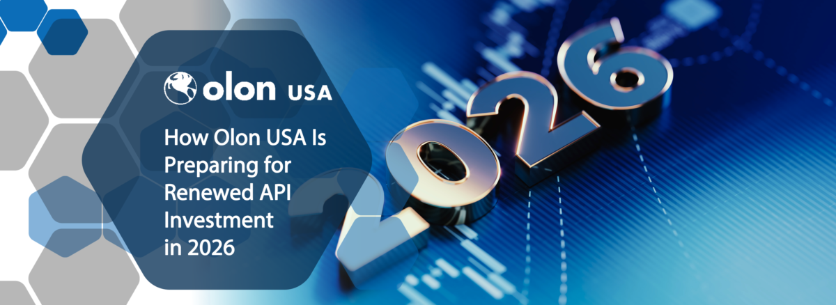 Positioned for the Next Wave the Industry Brings: How Olon USA Is Preparing for Renewed API Investment in 2026