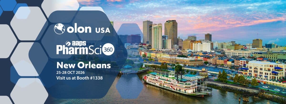 Building Scalable API Programs in a Changing Pharmaceutical Landscape: Meet Olon USA at AAPS PharmSci 360