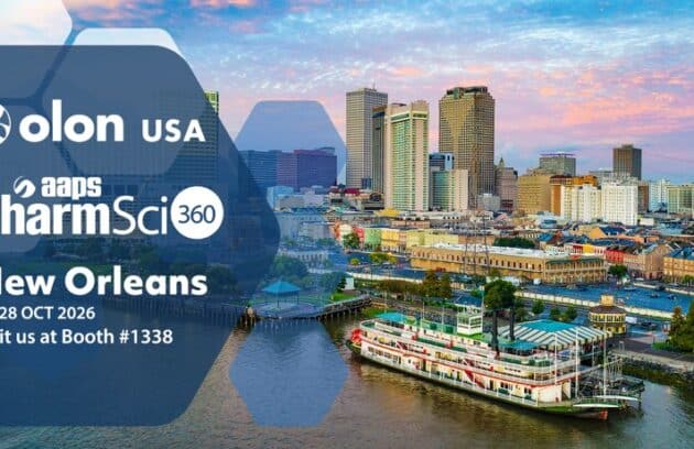 Building Scalable API Programs in a Changing Pharmaceutical Landscape: Meet Olon USA at AAPS PharmSci 360